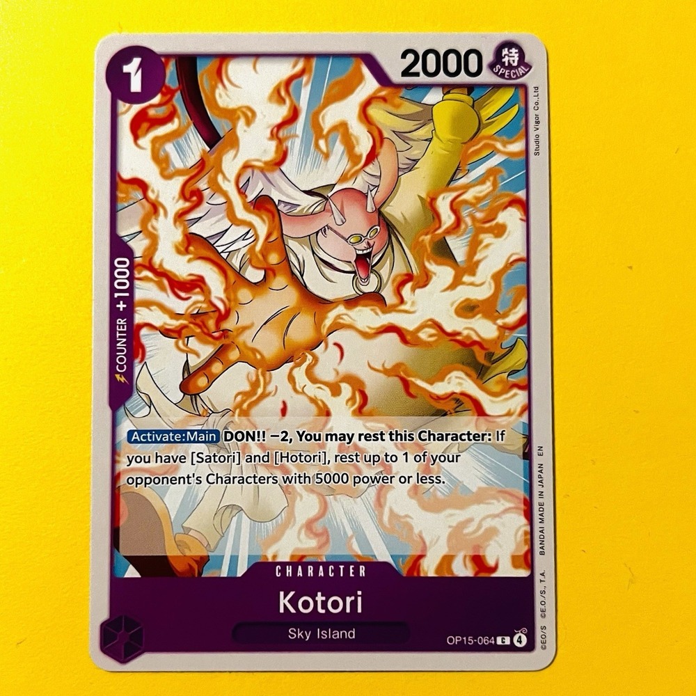 One Piece CCG Kotori OP15-064 Common OP15 Adventure on Kami's Island NM